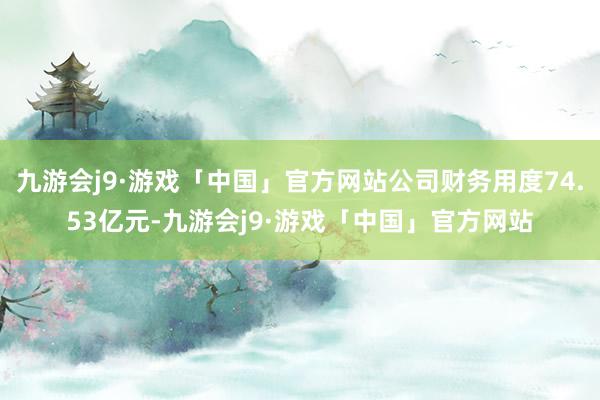 九游会j9·游戏「中国」官方网站公司财务用度74.53亿元-九游会j9·游戏「中国」官方网站