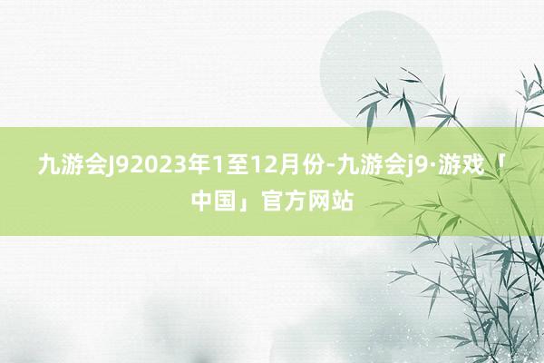 九游会J92023年1至12月份-九游会j9·游戏「中国」官方网站