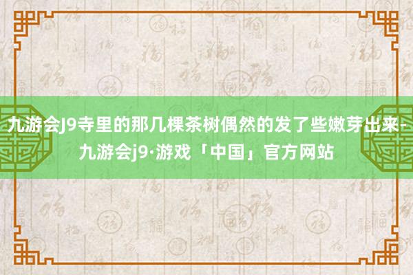 九游会J9寺里的那几棵茶树偶然的发了些嫩芽出来-九游会j9·游戏「中国」官方网站