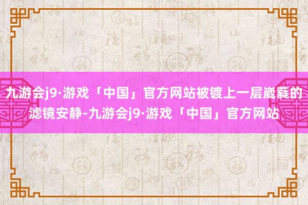 九游会j9·游戏「中国」官方网站被镀上一层崴蕤的滤镜安静-九游会j9·游戏「中国」官方网站