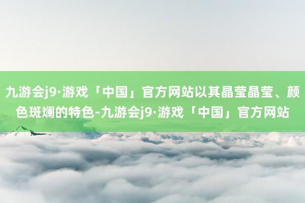 九游会j9·游戏「中国」官方网站以其晶莹晶莹、颜色斑斓的特色-九游会j9·游戏「中国」官方网站